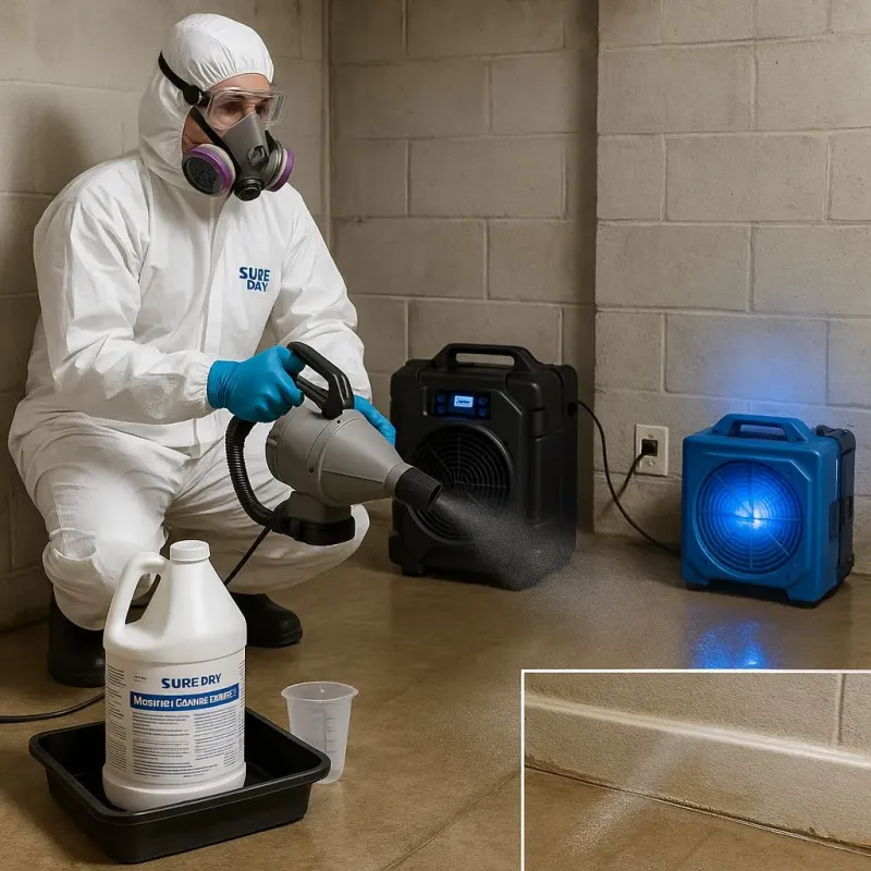 Sanitization and Odor Removal process in Stratford, WI