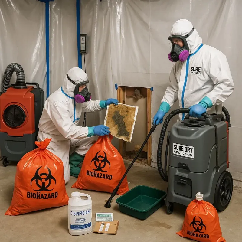 Contaminated Water Handling Protocols process in Stratford, WI